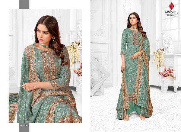 Tanishk Gulistan Designer Wear Pashmina Designer Wear Dress Material